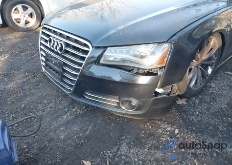 2012 Audi A8 L 4.2 из США, поврежденный, VIN WAURVAFD5CN019950